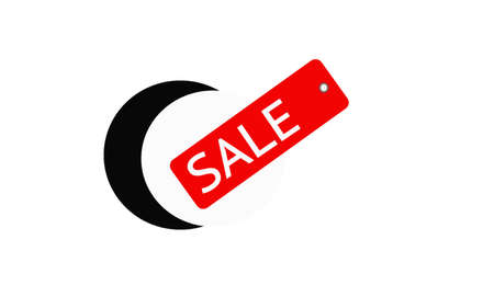 SALE BANNER Red stock photos. This is design by vishal singhの写真素材