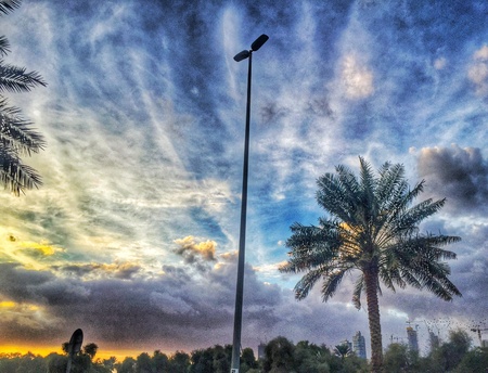 Overcast skyの素材