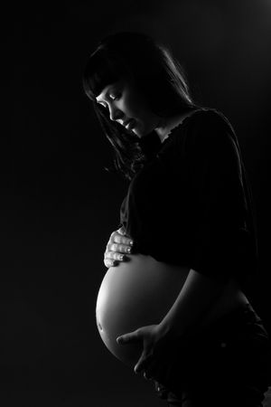 expectant mother of the childの写真素材