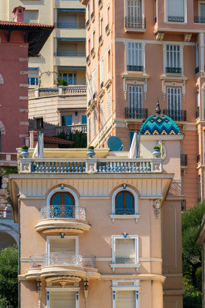 Architecture of the city of Genoa, Liguria, Italyのeditorial素材