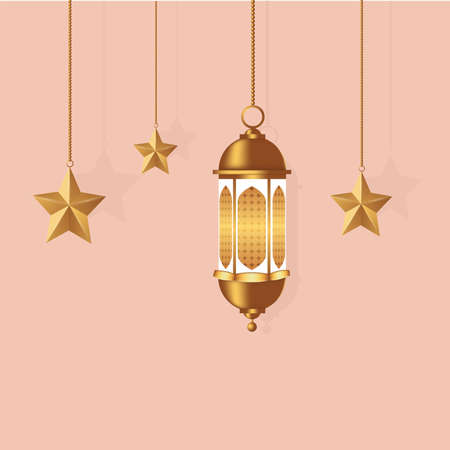 ramadan kareem banner background illustrationのイラスト素材