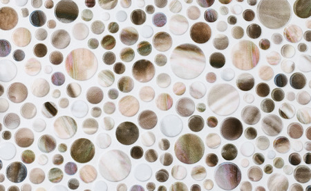 round marble textures, ball tilesの写真素材