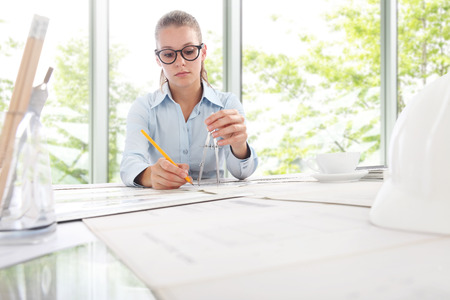 Architect Engineer Design Working Planning Concept