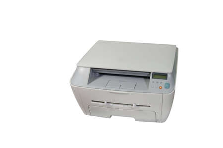 Big gray multifunction laser printer