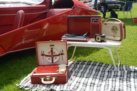 BROMLEY LONDONUK  JUNE 07 : BROMLEY PAGEANT of MOTORING. The biggest oneday classic car show in the worldのeditorial素材