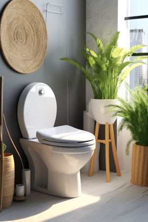Modern bathroom.の素材