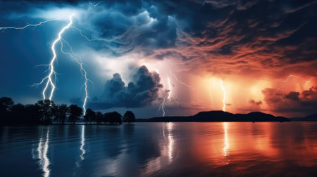 Catatumbo lightning.の素材