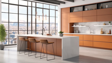 Beautiful New Kitchen.の素材