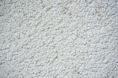 Modern white painted limewash plaster wall texture or background.