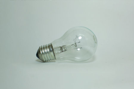 light bulb isolated on white background