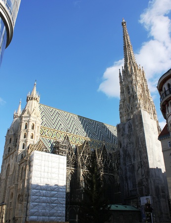 St. Stephan Cathedral in Viennaのeditorial素材