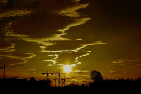 Sunsetの写真素材