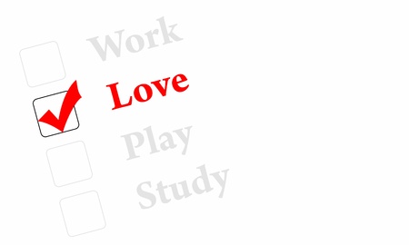 Loveの写真素材