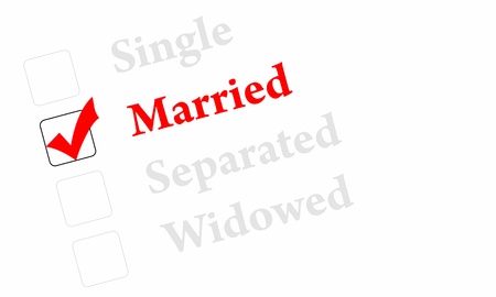 Marriedの写真素材