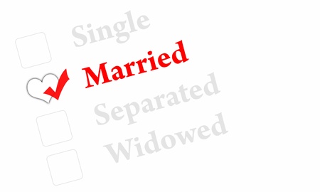Marriedの写真素材