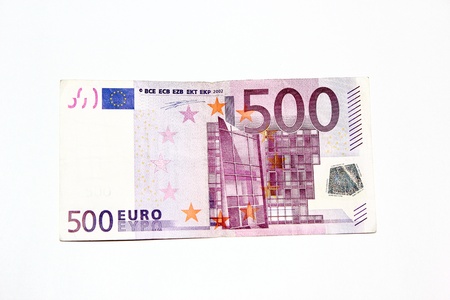 500 Euroの写真素材