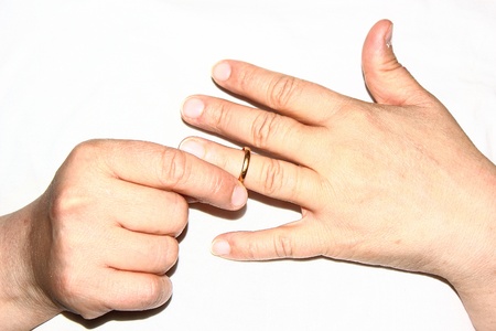 Wedding ringの写真素材