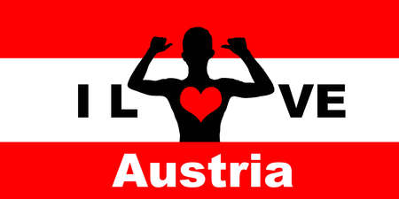 I love austriaの写真素材