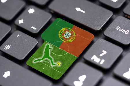 brazil 2014 on a key の写真素材