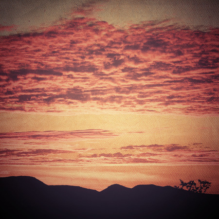 Beautiful sunset or sunriseの写真素材