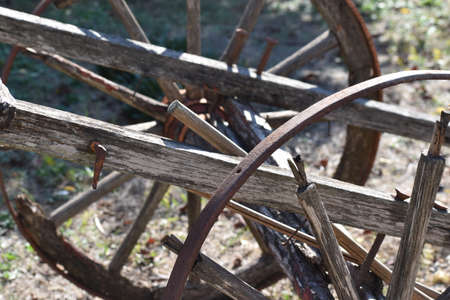 The good old time becomes antique in Tuscany Italyの写真素材