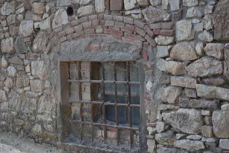 The heavy weight of the residence above in Tuscany Italy