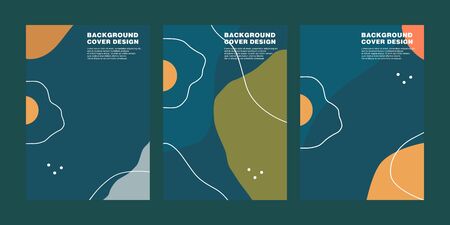 Abstract background cover design templates. Good for poster event, card, invitation, flyer, cover, banner, placard, brochure, and other graphic design. Vector illustration.のイラスト素材