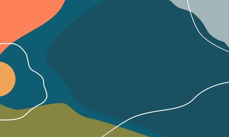 Vector of Abstract colorful patterned background
