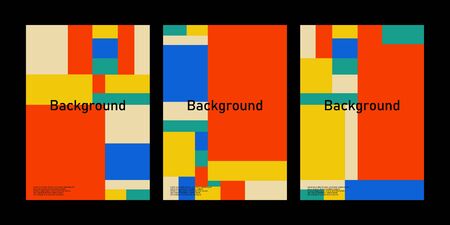Abstract geometric background colorful. Good for header, cover, flyer, banner, brochure, magazine....