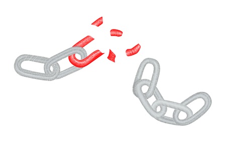 weakest linkのイラスト素材