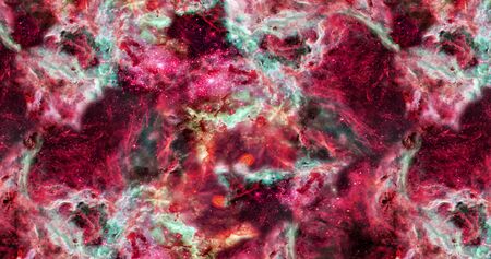 background of abstract galaxies with stars and planets with abstract colored sky motifs of the night...
