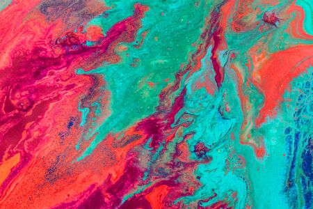 Abstract painted oil texture full color and multicolored. canvas texture background. liquid pattern texture background. paintings with marbling. Marble texture. Paint splash. Colorful fluid.high qualityの写真素材