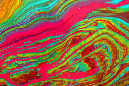 Abstract painted oil texture full color and multicolored. canvas texture background. liquid pattern texture background. paintings with marbling. Marble texture. Paint splash. Colorful fluid.high qualityの写真素材