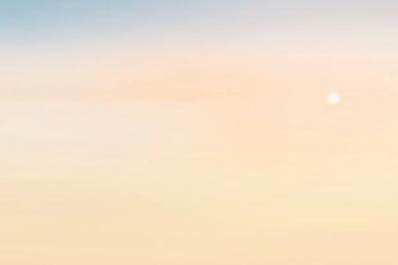Blue sky with white clouds. sunshine day with blue sky in evening background