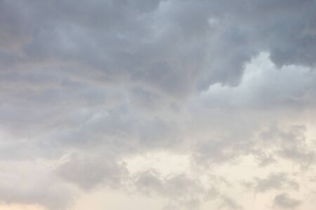 Blue sky with white clouds. sunshine day with blue sky in morning background
