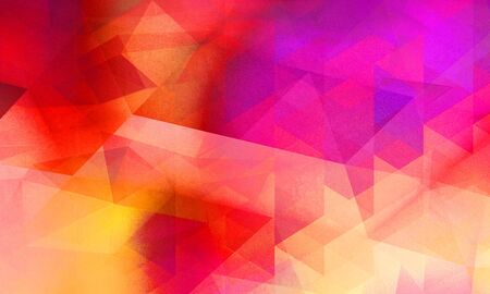 red and purple modern geometrical abstract background in Origami style with gradientの写真素材
