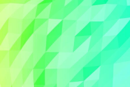 light green modern geometrical abstract background in Origami style with gradientの写真素材