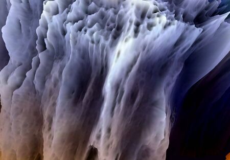 purple and white big bang Crumpled Abstract ink background and Texture Backgroundの写真素材