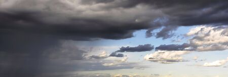Beautiful sky evening beauty and Clouds at sunset , dawn, the rays of the sun break through the...