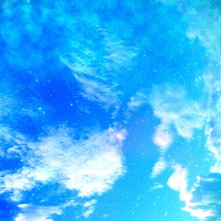sky blue pastel clear sky abstract background texture and Abstract watercolor texture as brushed...