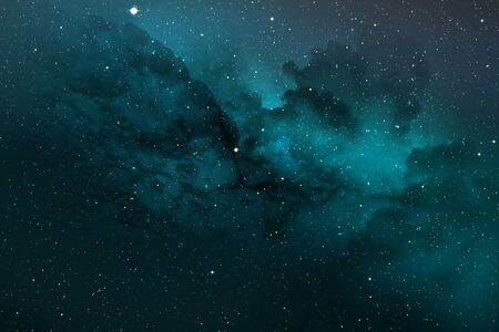 dark blue space color texture abstract Background,space color in galaxy in black backgroundの写真素材