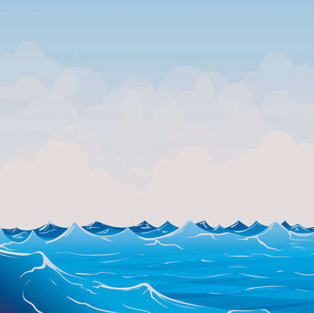 blue sea water splash abstract with water wave bubbles on white background.