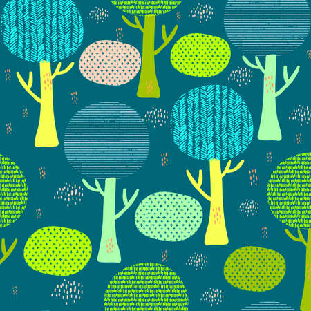 abstract minimalist texture with colorful leaf and flower pattern on background.の写真素材