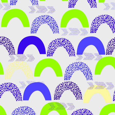 colorful geometric shapes abstract pattern with diamonds marble texture on background.の写真素材