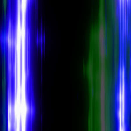 light blue and dark green leaks blank grained strip texture with heavy grain dust and swirl leaks overlay on background.の写真素材