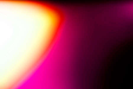 abstract dark neon glowing futuristic light with glow in the dark pattern on dark background.の写真素材