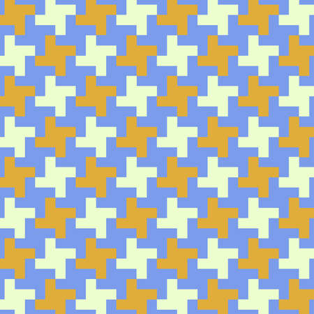 abstract dark blue tartan many square pattern with geometric square texture overlay on blue...