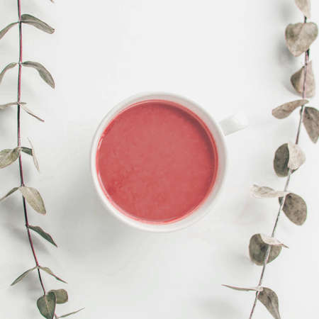 light purple and orange abstract blank light leaks grained shine texture with heavy colorful pattern overlay on background.の写真素材