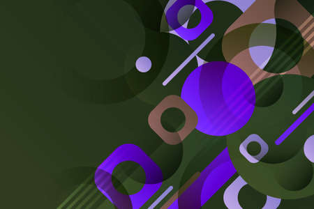 abstract green and blue hexagonal geometric polygonal light surfaces futuristic pattern on background.の写真素材