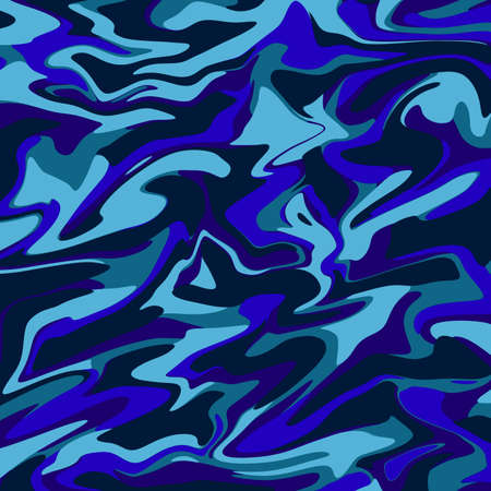 light blue abstract marble watercolor overlay texture with abstract liquid paint on black background.の写真素材